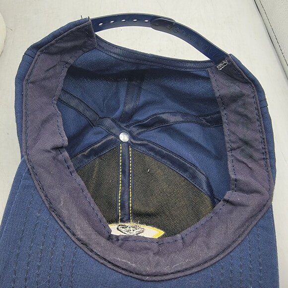 Boy Scouts Wolf Cub Scout Blue Yellow Adjustable Hat Cap Casual Outdoors - Picture 7 of 8